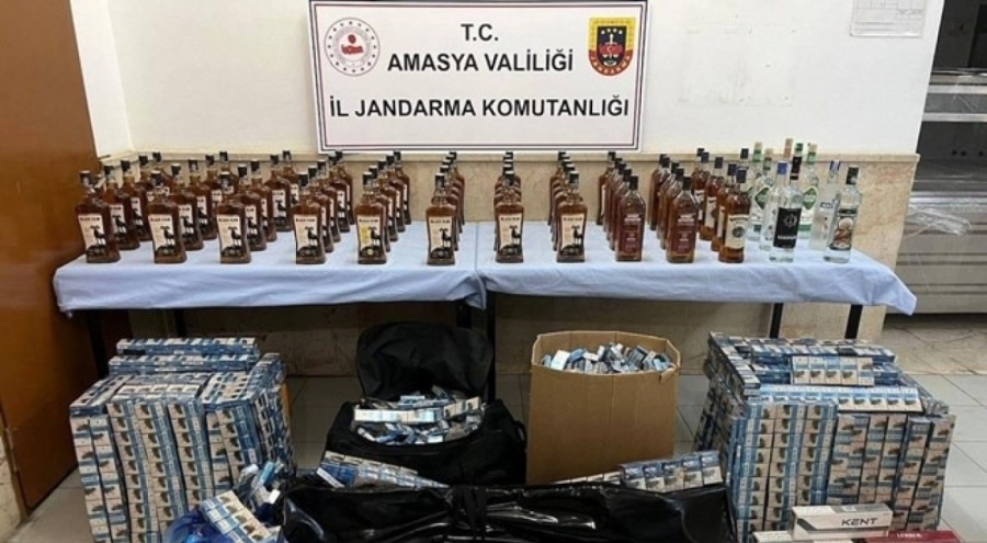 Sahte içki ve kaçak sigara operasyonu