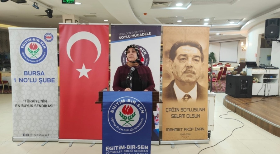 Memur-Sen ve Eğitim-Bir-Sen Kadın Komisyonu Bursa Başkanı Nermin Polat'tan 28 Şubat açıklaması