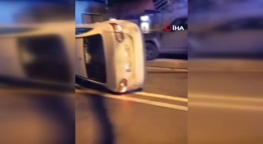 Araçta tartışma kazayla bitti