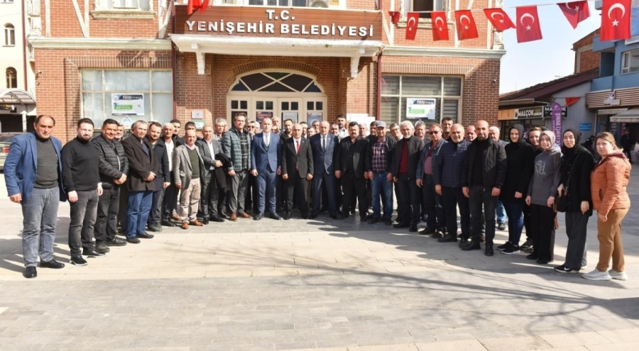 Bursa Yenişehir Belediyesi Aydın: 'Emeklilik mağduru yaşayan çiftçilerimizin mağduriyetini gidereceğiz'