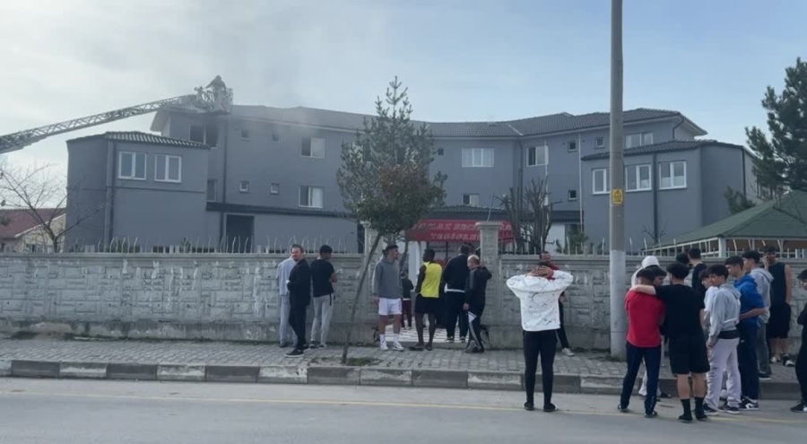 Boluspor'un altyapı tesislerinde yangın paniği!