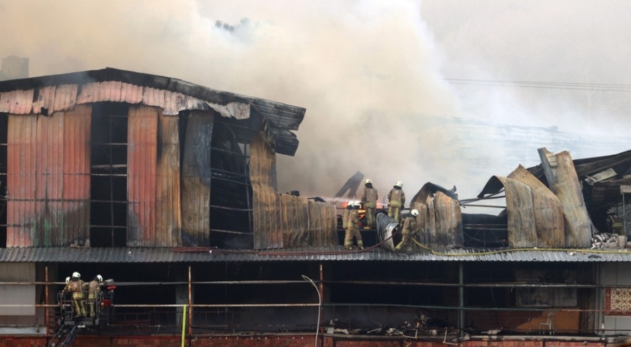 Beykoz'daki depo yangını söndürüldü