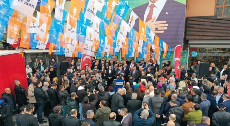 Osmangazi Belediye Başkan Adayı Mustafa Dündar, yeni seçim ofisini açtı