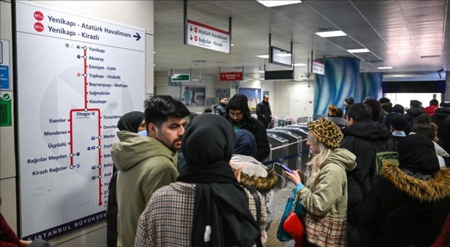 İstanbul Yenikapı-Kirazlı metro hattında arıza