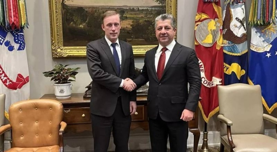 Beyaz Saray Ulusal Güvenlik Danışmanı, IKBY Başbakanı ile görüştü