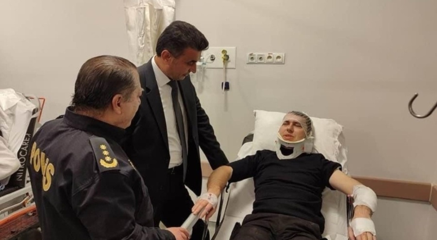 Kocaeli'de 17 yaşındaki ehliyetsiz sürücü polisi yaraladı