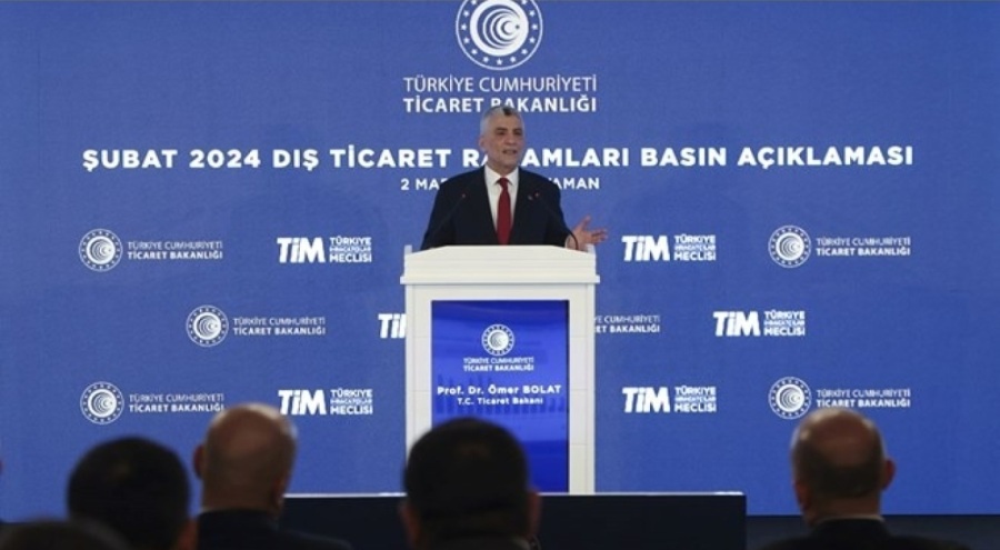 Bakan Bolat duyurdu: İhracat şubatta rekor kırdı