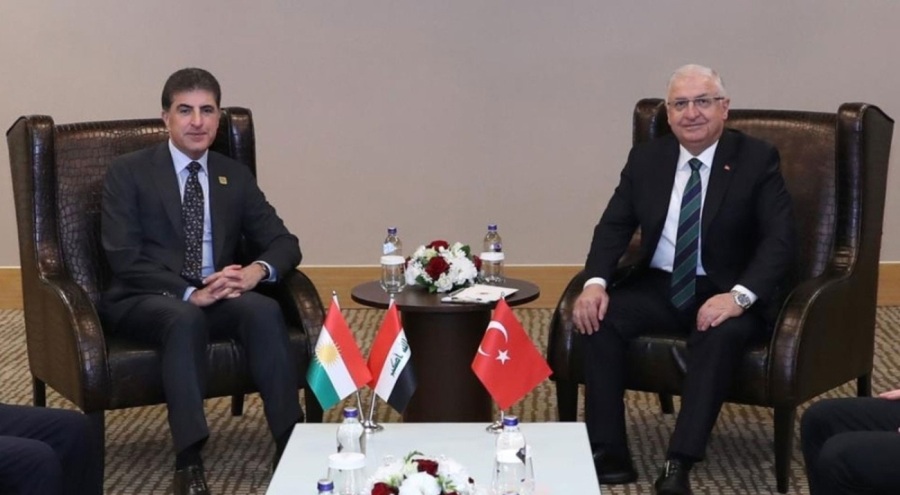 Milli Savunma Bakanı, IKBY Başkanı ile görüştü