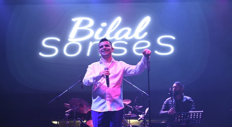 Osmangazi'de Bilal Sonses sahne aldı