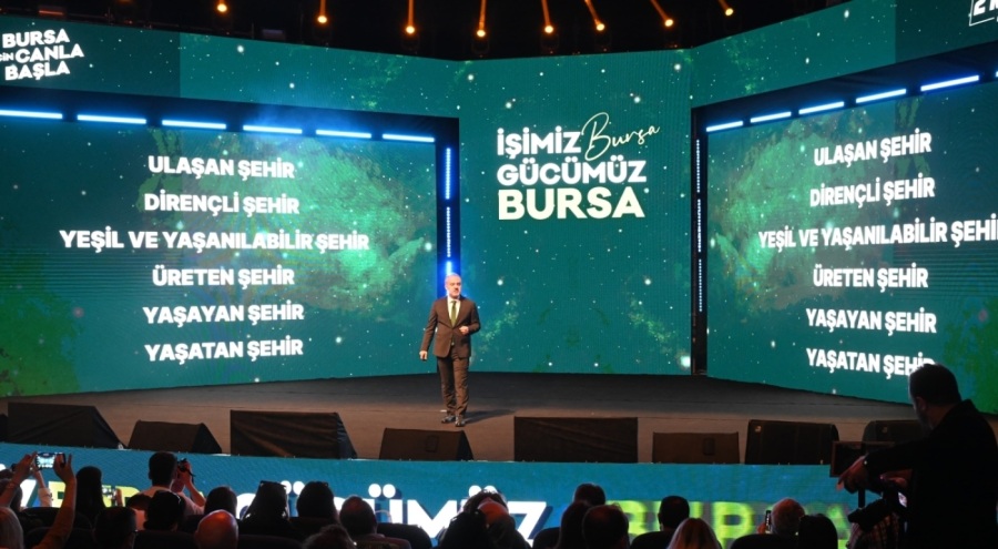 Bursa Büyükşehir Belediye Başkanı Aktaş, yeni mega projelerini açıkladı