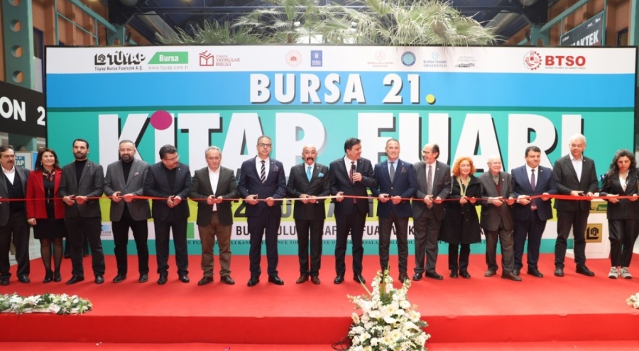 21. Bursa TÜYAP kitap fuarına yoğun ilgi