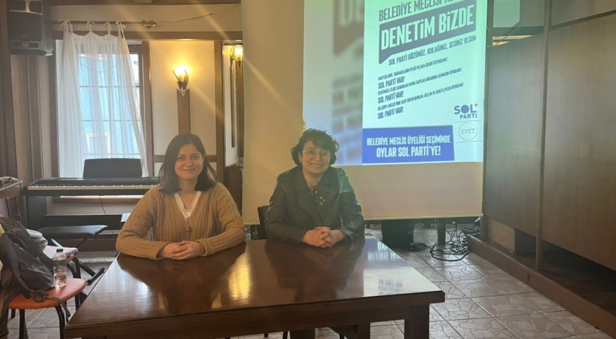 Sol Parti Bursa İl Örgütü  aday tanıtım toplantısı düzenledi