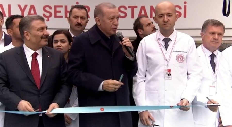 Cumhurbaşkanı Erdoğan, Antalya Şehir Hastanesi ve Bağlantı Yolları Açılış Töreni'ne katıldı