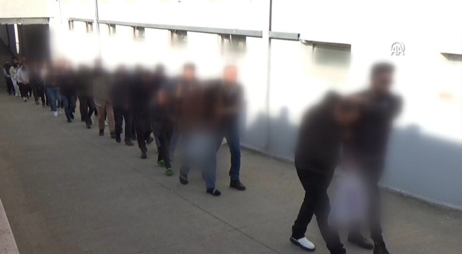 Sibergöz-23 operasyonunda yakalanan 74 şüpheli tutuklandı