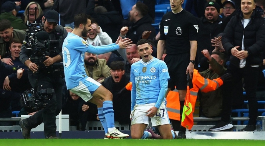 Derbide galip gelen taraf Manchester City oldu