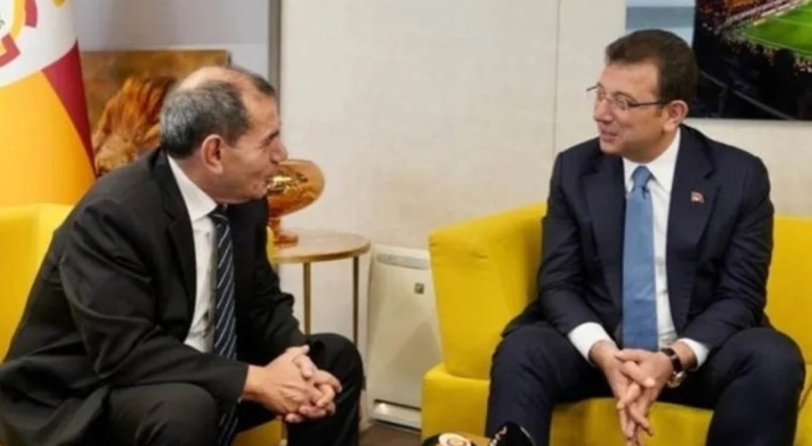 Ekrem İmamoğlu Galatasaray'ı ziyaret etti