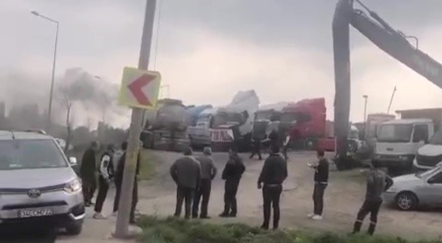 Akaryakıt tankerinde yangın! Çok sayıda yaralı