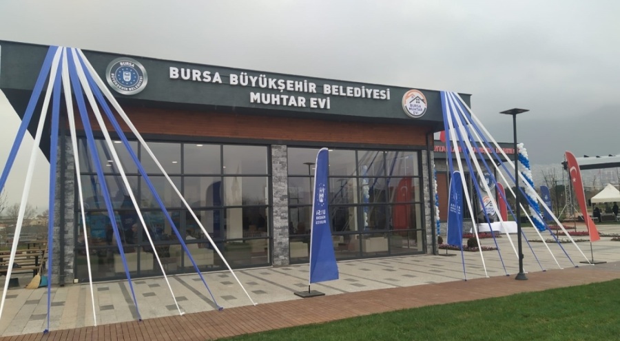 Bursa'da 'Bursa Muhtar Evi' açıldı