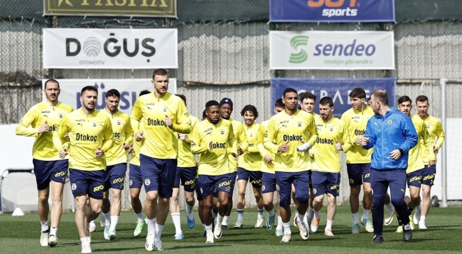 Fenerbahçe, Union Saint-Gilloise maçı hazırlıklarını sürdürdü