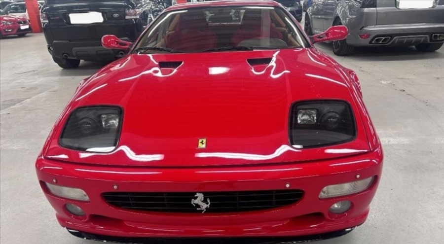 1995'te çalınan Ferrari İngiltere'de bulundu