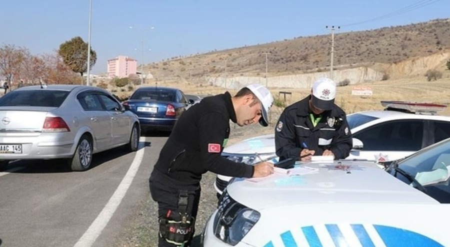 Drift yapan sürücüye ceza yağdı!