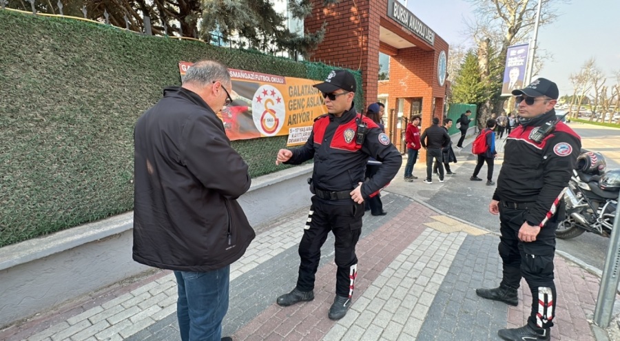 Bursa polisinden "Huzurlu Eğitim" uygulaması