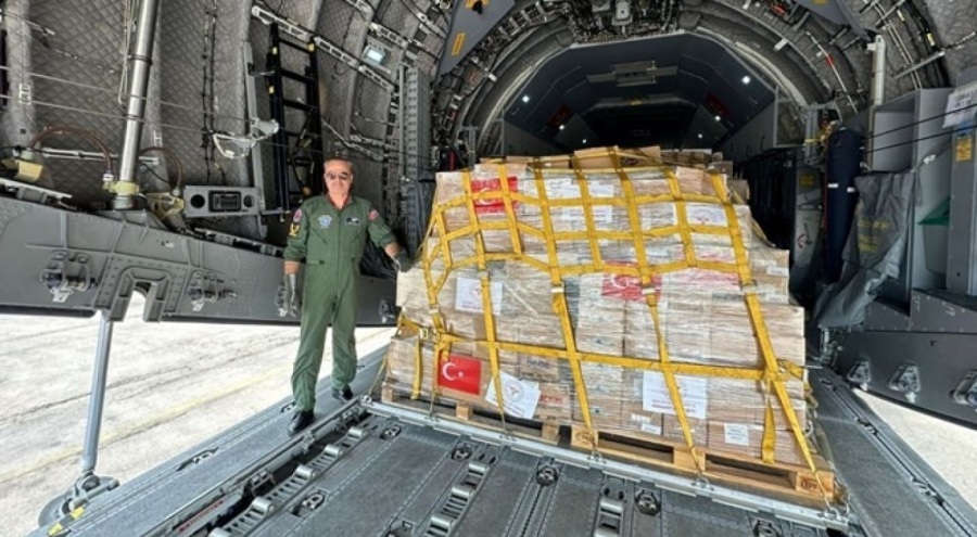Türkiye'den Gazze'ye insani yardım ulaştı