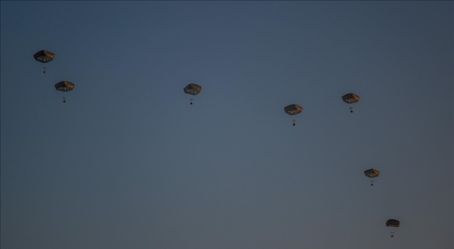 Ürdün, Gazze Şeridi'ne havadan insani yardım ulaştırdı