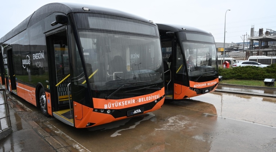 Bursa'da toplu ulaşımda 'elektrikli otobüs' dönemi