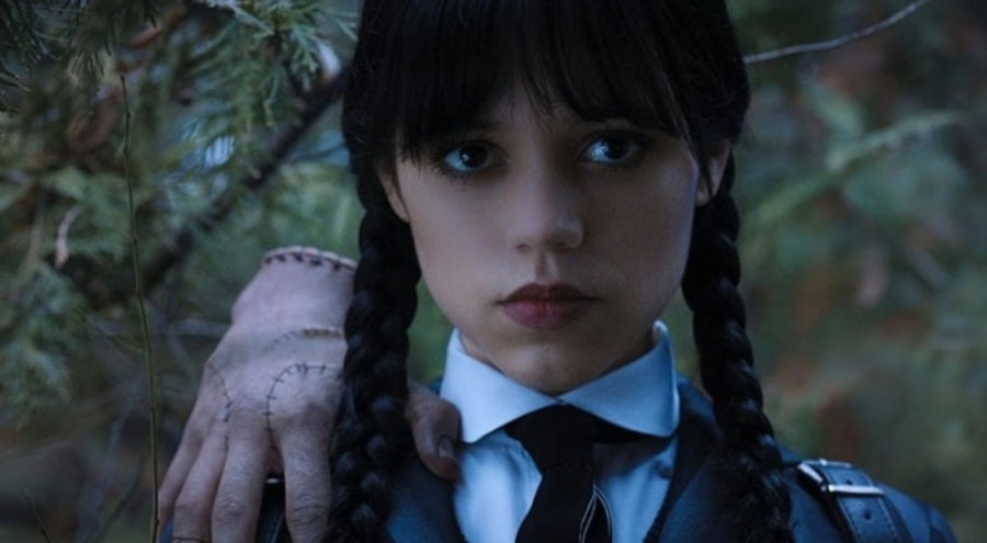 Wednesday yıldızı sosyal medyada olay oldu! Görüntüler sahte çıktı