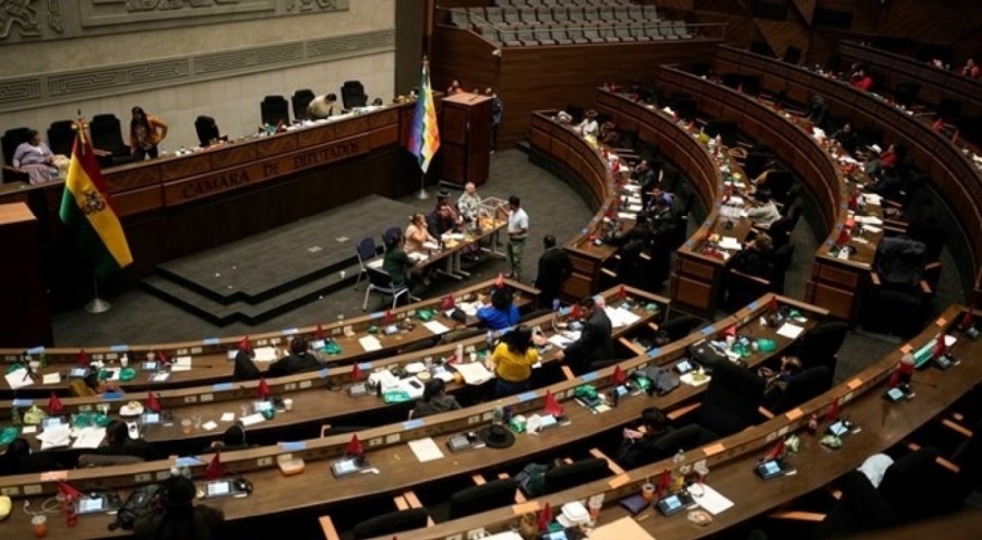 Bolivya'da yerlilerin kongresinde yumruklar havada uçuştu