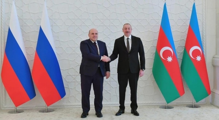 Aliyev, Rusya Başbakanı kabul etti
