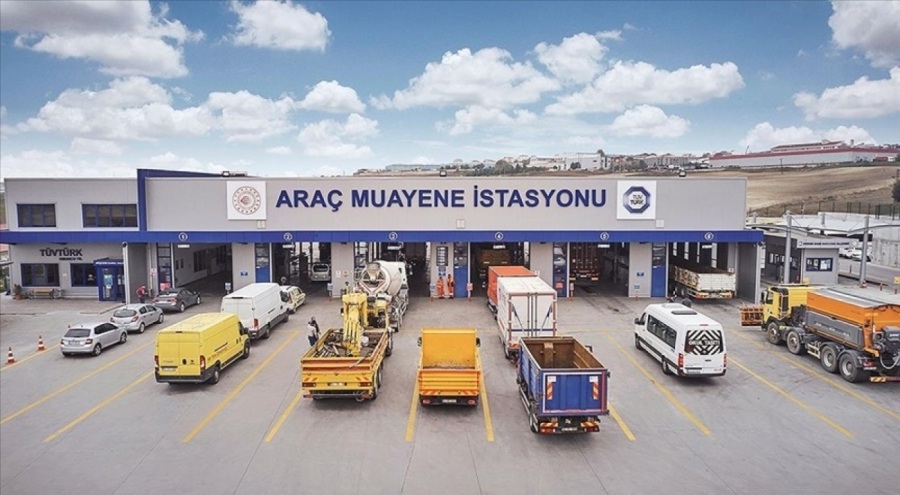 Geçen yıl Türkiye'de 12,5 milyon araç muayeneye girdi