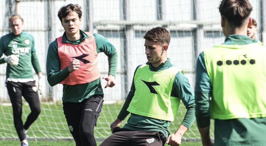Bursaspor'da maç hazırlıkları başladı