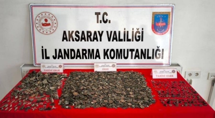 Tarihi eser niteliğinde 13 bin 949 sikke yakalandı