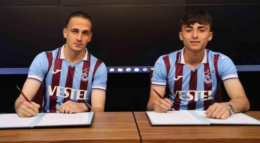 Trabzonspor'da 2 imza birden atıldı