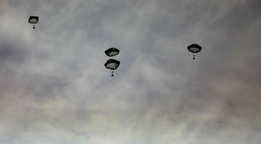 Gazze'de paraşüt faciası! Can kayıpları var