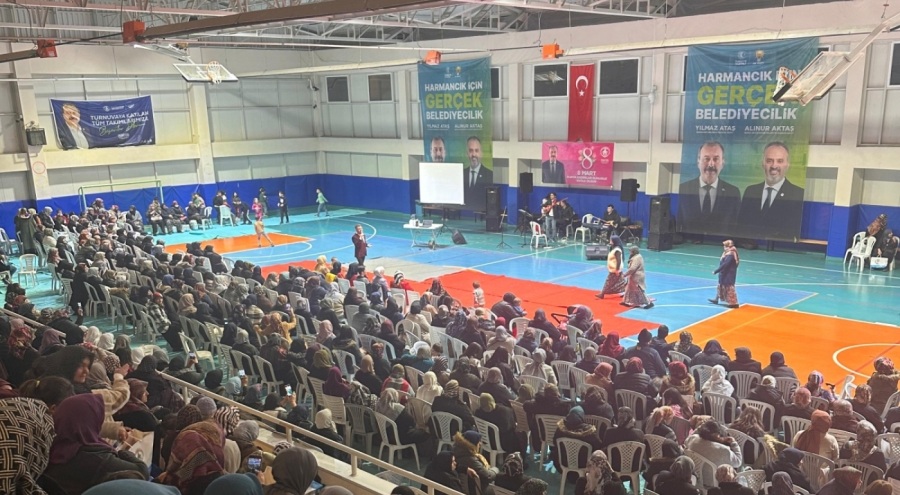 Harmancık'ta Dünya Kadınlar Günü kutlandı
