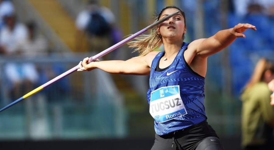 Milli sporcu Eda Tuğsuz Avrupa Atmalar Kupası'nda Bronz Madalya kazandı