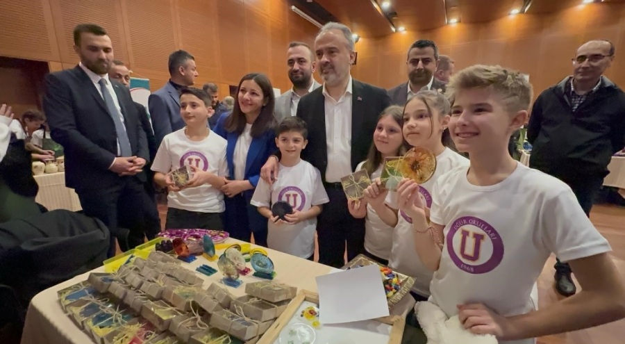 Bursa'da 'Girişimci Çocuklar Fuar'da' etkinliği düzenlendi