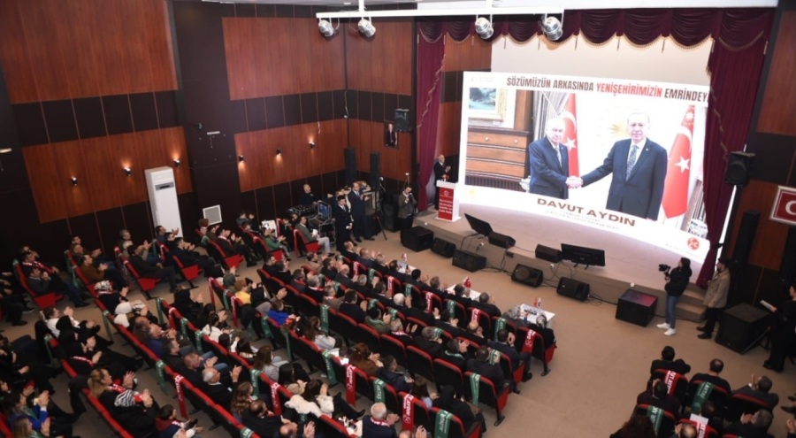 Cumhur İttifakı Yenişehir Belediye Başkan adayı Aydın, projelerini anlattı