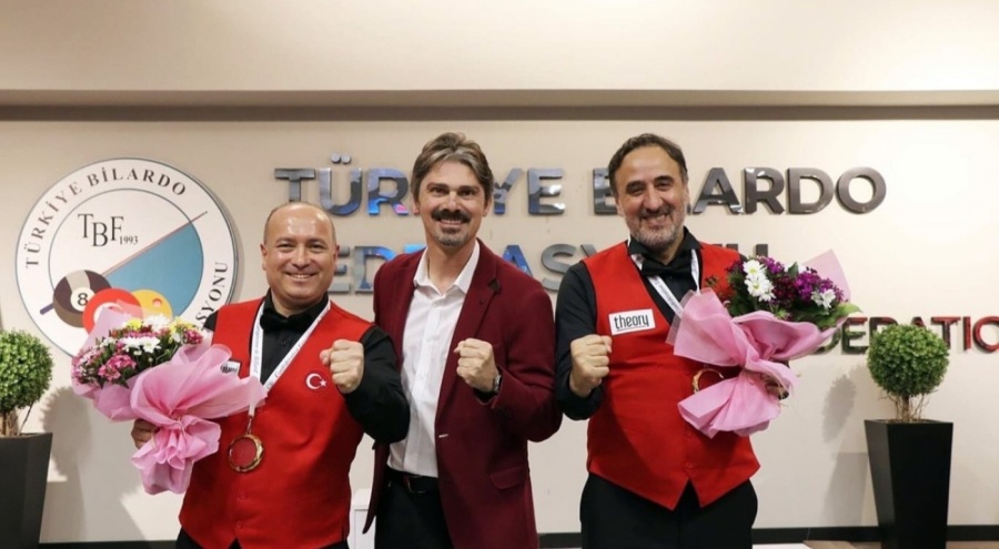 Türkiye, artistik bilardoda Avrupa şampiyonu oldu
