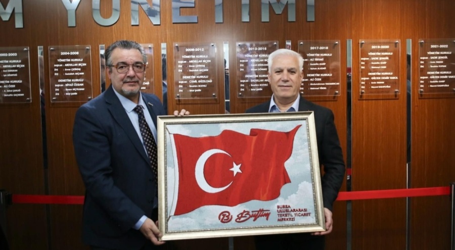 Bursa Büyükşehir Belediye Başkan Adayı Bozbey BUTTİM'i ziyaret etti