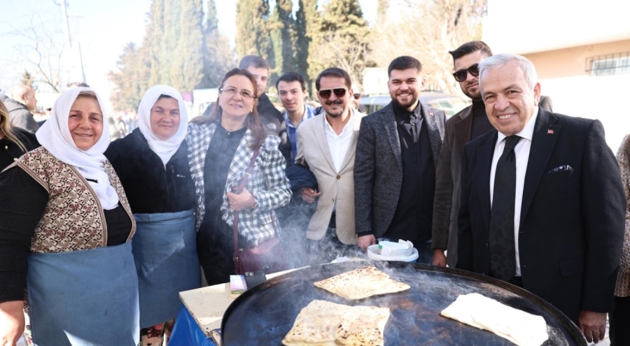 Bursa Nilüfer Belediye Başkan Adayı Şadi Özdemir Gölyazı'da vatandaşlarla buluştu