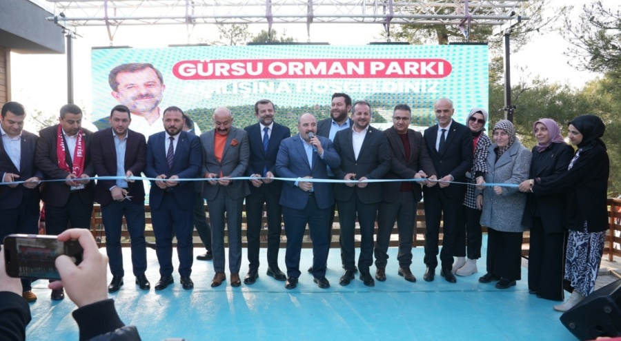 Bursa Gürsu Orman Park'ı hizmete açıldı