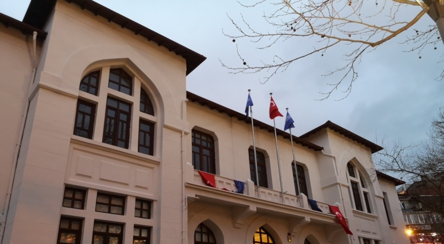 Bursa'da tarihi yapıda hummalı çalışma