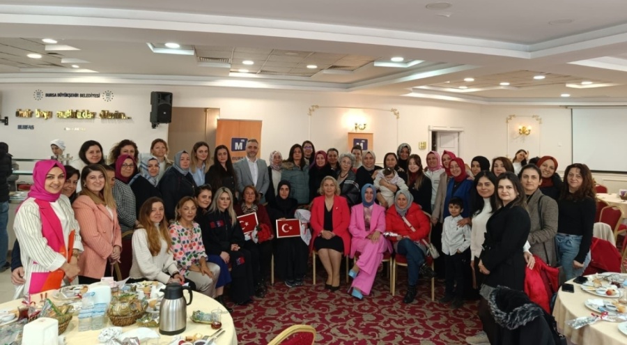 Bursalı mali müşavirler Diyarbakır Annesi Türkan Mutlu ile şehit eşi Yıldız Namdar'ı ağırladı