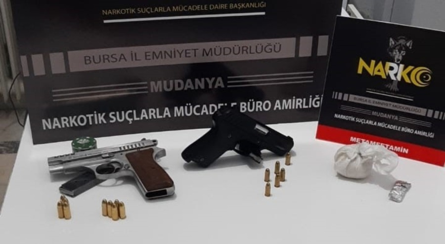 Bağ evine uyuşturucu operasyonu
