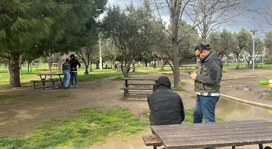 Bursa'da "Huzurlu Parklar" uygulaması yapıldı