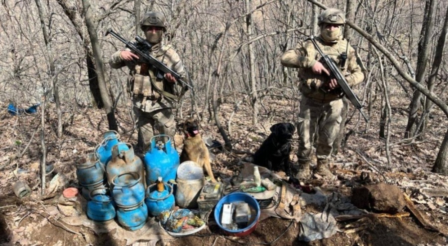 Bingöl'de terör örgütüne ait sığınak bulundu